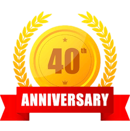 HPPA 40 Year Anniversary Badge